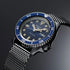 Seiko 5 Sports SRPD71K1 Men's Watch - Blue Dial, Stainless Steel Mesh Bracelet