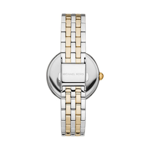 Michael Kors MK4569 Orologio bicolore da donna con diamanti, 34m