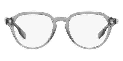 Burberry BE 2368 4021 Occhiali da vista da uomo - Montatura in acetato grigio, lenti demo