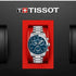 Tissot PR516 Chronograph T149.417.11.041.00 Men's Quartz Watch - 40mm Stainless Steel, Blue Dial