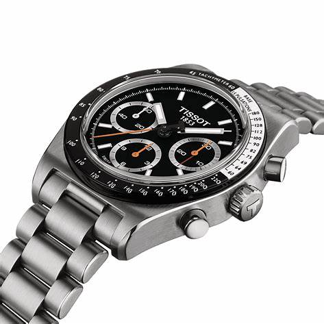 Tissot PR516 Mechanical Chronograph T149.459.21.051.00 – Black Dial, Stainless Steel Bracelet