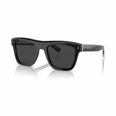 Dolce & Gabbana DG4420 501/87 Unisex Sunglasses - Black Frame, Dark Gray Lenses