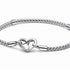 Pandora Moments Bracciale a catena con borchie 592453C00-23 - Argento 925, chiusura a cuore, 23 cm