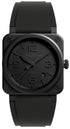 Bell & Ross BR 03 Phantom BR03A-PH-CE/SRB - Orologio automatico in ceramica nera 41 mm