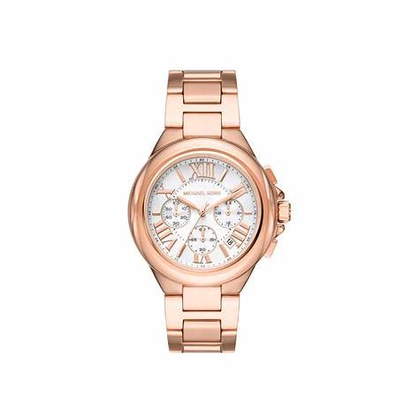 Michael Kors Camille MK7271 Orologio cronografo da donna in oro rosa - 43 mm