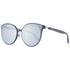 Bally BY0043-K 6520C Occhiali da sole da donna - Montatura grigia, lenti specchiate grigie