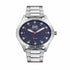 Mark Maddox HM7131-36 Men's Analog Watch - Stainless Steel Bracelet, Blue Dial