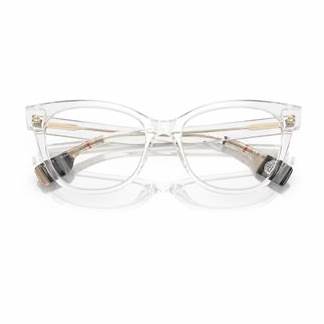 Burberry BE 2375 3024 Occhiali da vista da donna - Montatura Cat-Eye in acetato trasparente