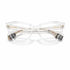 Burberry BE 2375 3024 Occhiali da vista da donna - Montatura Cat-Eye in acetato trasparente