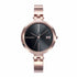 Mark Maddox MM0113-57 Women's Analog Quartz Watch - Rose Gold-Tone Stainless Steel Case and Bracelet