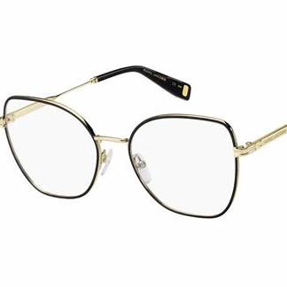 Lunettes Marc Jacobs MJ 1019 RHL pour femme - monture en métal or/noir, 54mm