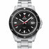 Swiss Military SM34082-01 Men's Analog Quartz Watch - Stainless Steel with Black Dial