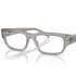 Dolce & Gabbana DG3381 3421 53 Occhiali da vista rettangolari da uomo - Montatura grigio opale