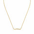 Gucci Link to Love 18ct Yellow Gold Engraved Bar Necklace - Model YBB662108001