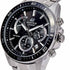 Casio Edifice EFR-552D-1AVUEF Men's Chronograph Watch – Black Dial, Stainless Steel Bracelet