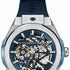 Cerruti 1881 Ruscello CIWGR2008103 Men's Automatic Watch - Skeleton Dial, Blue Rubber Strap