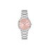 Bulova 96L335 Orologio classico da donna - Acciaio inossidabile argento, quadrante rosa