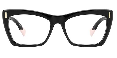 Missoni MIS 0207 Occhiali da vista rettangolari da donna - montatura in acetato, colori multipli