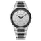 D1 MILANOD1 Milano Ultra Thin Ash D1 - UTBU06 Unisex Watch - Silver and Light Gunmetal Stainless Steel, 38mmWATCHESEcecile