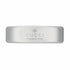 Gucci Tag Sterling Silver 6mm Ring with Interlocking G Logo - Size 6