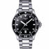 Orologio al quarzo Tissot Seastar 1000 Uomo T120.410.11.051.00 - Quadrante nero, bracciale in acciaio inossidabile