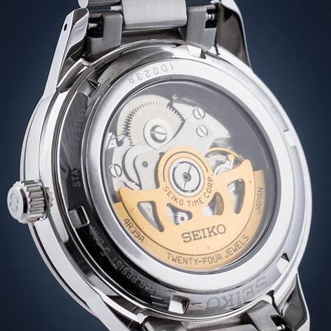 Seiko Presage SSA423J1 Reloj Automático Hombre - Esfera Crema, Brazalete Acero Inoxidable