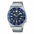 Reloj analógico para hombre Casio MTD-135D-2AVDF - Correa de acero inoxidable, esfera azul