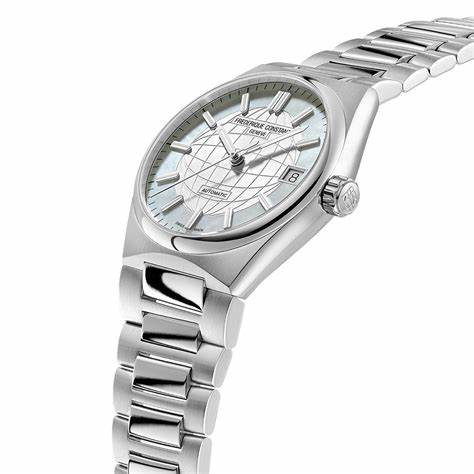 Frederique Constant Highlife Ladies Automatic FC-303MPW2NH6B - Acciaio inossidabile, quadrante in madreperla