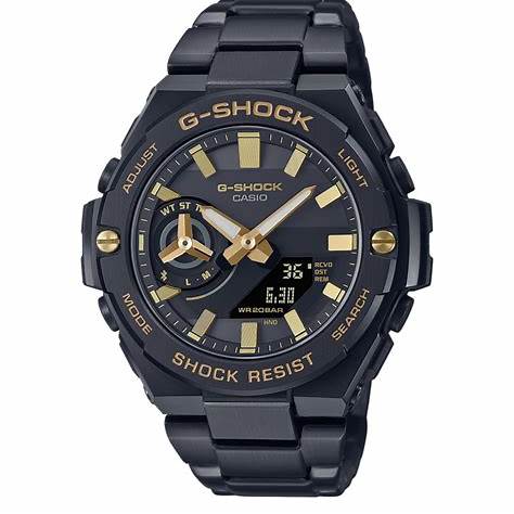 Casio G-Shock G-STEEL GST-B500BD-1A9ER Men's Watch - Black and Gold