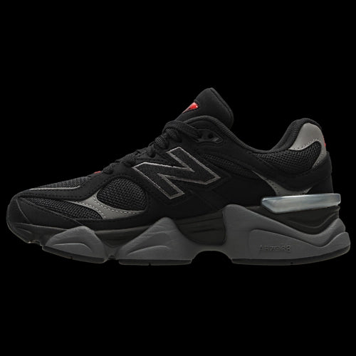 New Balance 9060 Noir Gris Argent Femme
