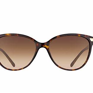 Burberry BE 4216 3002-13 57 Women's Sunglasses - Brown Acetate Frame, Gradient Brown Lenses