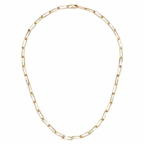 Gucci 18kt Rose Gold Link to Love Necklace - Model YBB745654001