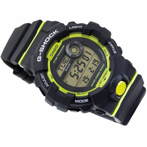 Casio G-Shock GBD-800-8ER Men's Digital Sports Watch – Grey/Green