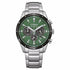 Citizen CA4624-56X Eco-Drive Chronograph Watch - Green Dial