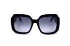 GCDSGCDS GD0015 01B 57mm Unisex Sunglasses - Black Frame, Grey Gradient LensesEYEWEAREcecile