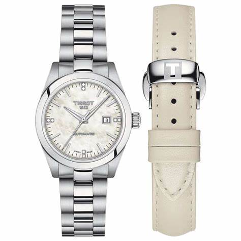 Tissot T-My Lady Automatic T1320071111600 Orologio da donna - Acciaio inossidabile, quadrante madreperlato