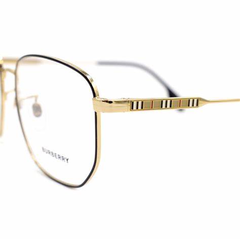 Burberry BE 1352D Unisex Eyeglasses - Gold/Black Frame