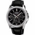 Casio MTP-1375L-1AVDF Herren Analog Uhr – Schwarzes Zifferblatt, Lederarmband, Tag-Datum-Anzeige