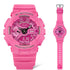 Casio G-Shock GMA-S110BE-4AER Barbie™ Limited Edition Women's Watch – Pink Resin,