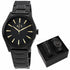 Reloj y Conjunto de Pulsera para Hombre Armani Exchange AX7102 de Acero Inoxidable Negro