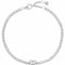 Bracciale tennis Pandora con cuore scintillante 590041C01-18 - Argento, zirconia cubica, 18 cm