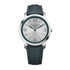 Baume & Mercier Classima MOA10705 Orologio al quarzo da uomo - Cassa in acciaio 42 mm, quadrante satinato soleil argento con rehaut verde, cinturini intercambiabili