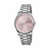 Gucci G-Timeless 29mm YA1265061 Women's Watch – Pink Dial, Stainless Steel Bracelet