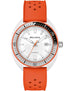 Bulova 98B448 Men's Snorkel Watch – Hybrid Ceramic, White Dial, 100m WR