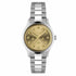 Gucci G-Timeless YA1265035 Women's Watch – Yellow Gold Sunbrushed Dial with Bee Motif, Stainless Steel Bracelet