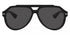 Dolce & Gabbana DG 4452 3403-87 M 60 Men's Sunglasses – Black Frame, Grey Lenses