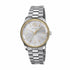 Gucci G-Timeless 29mm YA1265063 Women's Watch – Silver Dial, Two-Tone Stainless Steel Bracelet