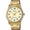 Casio MTP-V001G-9BUDF Herren-Goldton-Analog-Uhr – Champagner-Zifferblatt