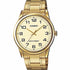 Casio MTP-V001G-9BUDF Herren-Goldton-Analog-Uhr – Champagner-Zifferblatt