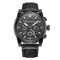 TIMBERLANDTimberland TDWGF0009402 Sherbrook Multifunction Watch – 46mm Black Steel, Black Leather StrapWATCHESEcecile